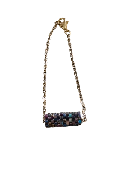 Βραχιόλι Σωληνάκι Miyuki – Χειροποίητο