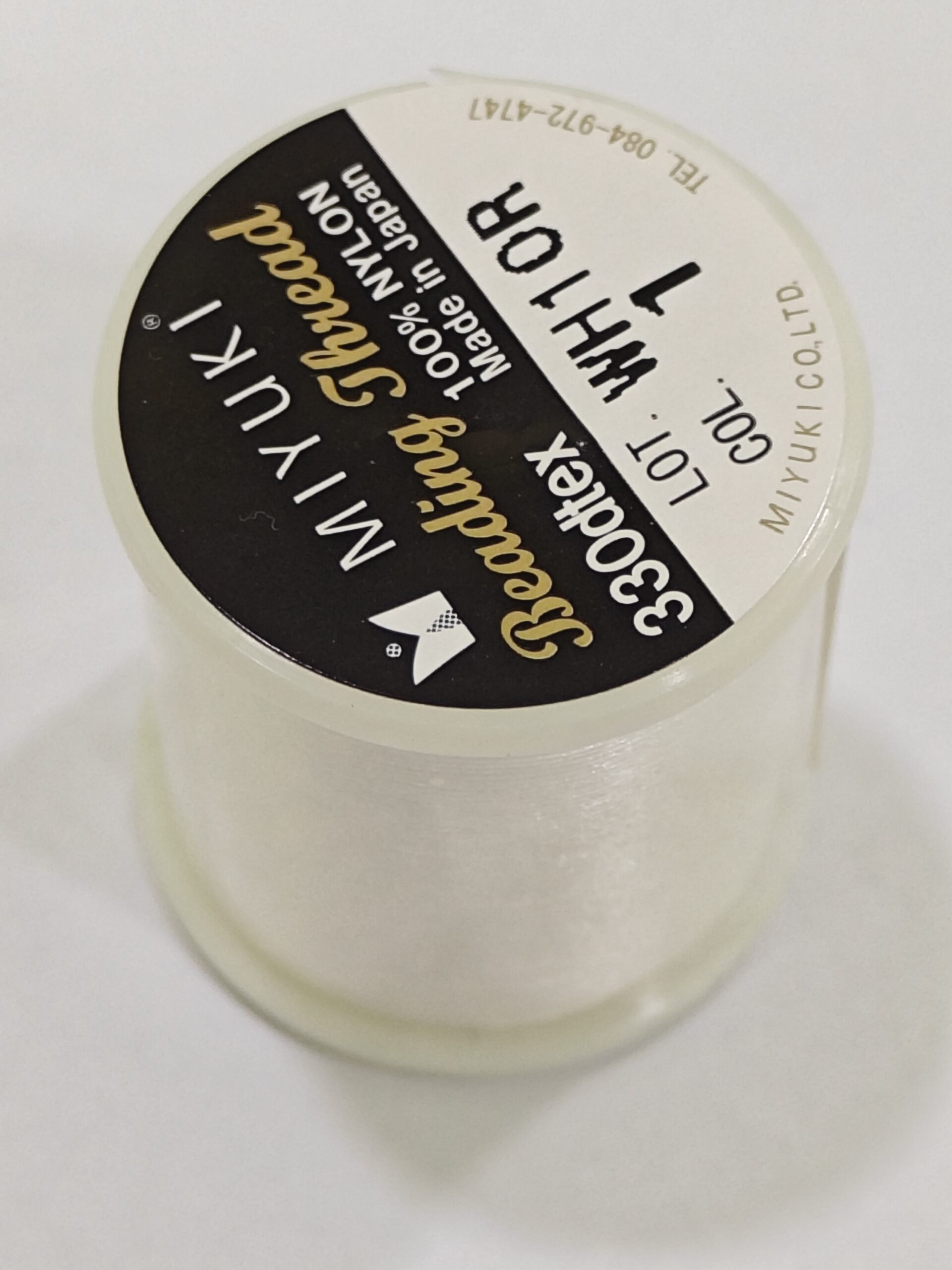 miyuki nylon νήμα 0.25mm για bead weaving με χάντρες miyuki