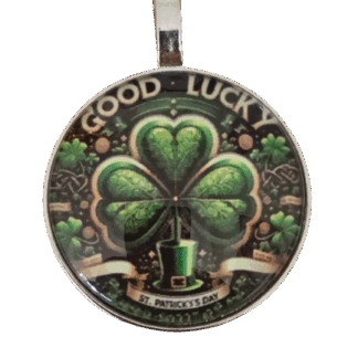 Κολιέ “Good Luck” με Τριφύλλι – Unisex Φυλαχτό Τύχης για Καλοτυχία