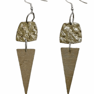 Σκουλαρίκια Ορείχαλκος και Ασήμι 925 – Χειροποίητο