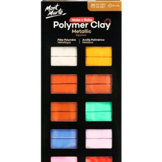 Πολυμερικός πηλός Mont Marte Metallic 100g gold για DIY