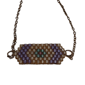 Βραχιόλι Λουλούδι από Miyuki - Χειροποίητο