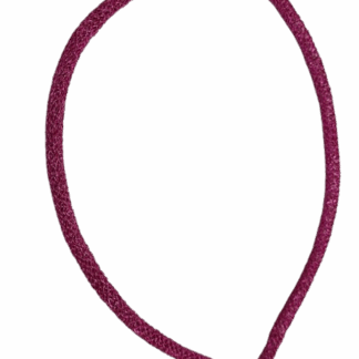 Κολιέ από Σύρμα σε Μπορντό Απόχρωση – Χειροποίητο