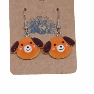 Σκουλαρίκια Σκυλάκια από Πολυμερή Πηλό – Χειροποίητο