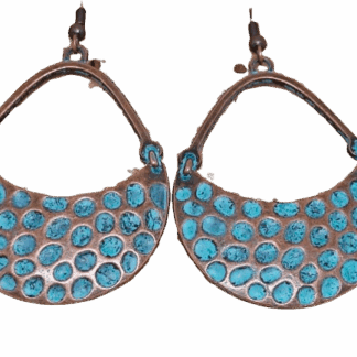 Οξειδωμένος χαλκός σε χειροποίητα κοσμήματα – vintage πατίνα