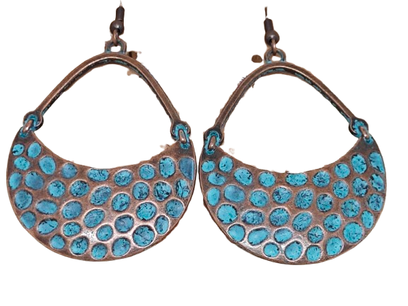 Οξειδωμένος χαλκός σε χειροποίητα κοσμήματα – vintage πατίνα