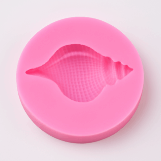 Καλούπι Σιλικόνης Κοχύλι Μπορού – Για Ρητίνη, Σαπούνι, Πορσελάνη & Ζαχαροπλαστική