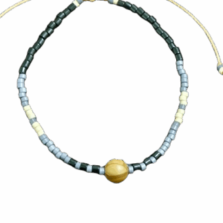 Χειροποίητο Βραχιόλι με Ίασπις Picture & Χάντρες Miyuki