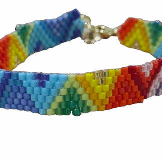 Χειροποίητο Βραχιόλι Miyuki Rainbow