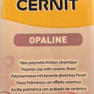 Πολυμερικός πηλός Cernit Opaline 56g χρώμα apricot 755 με ημιδιαφανές εφέ