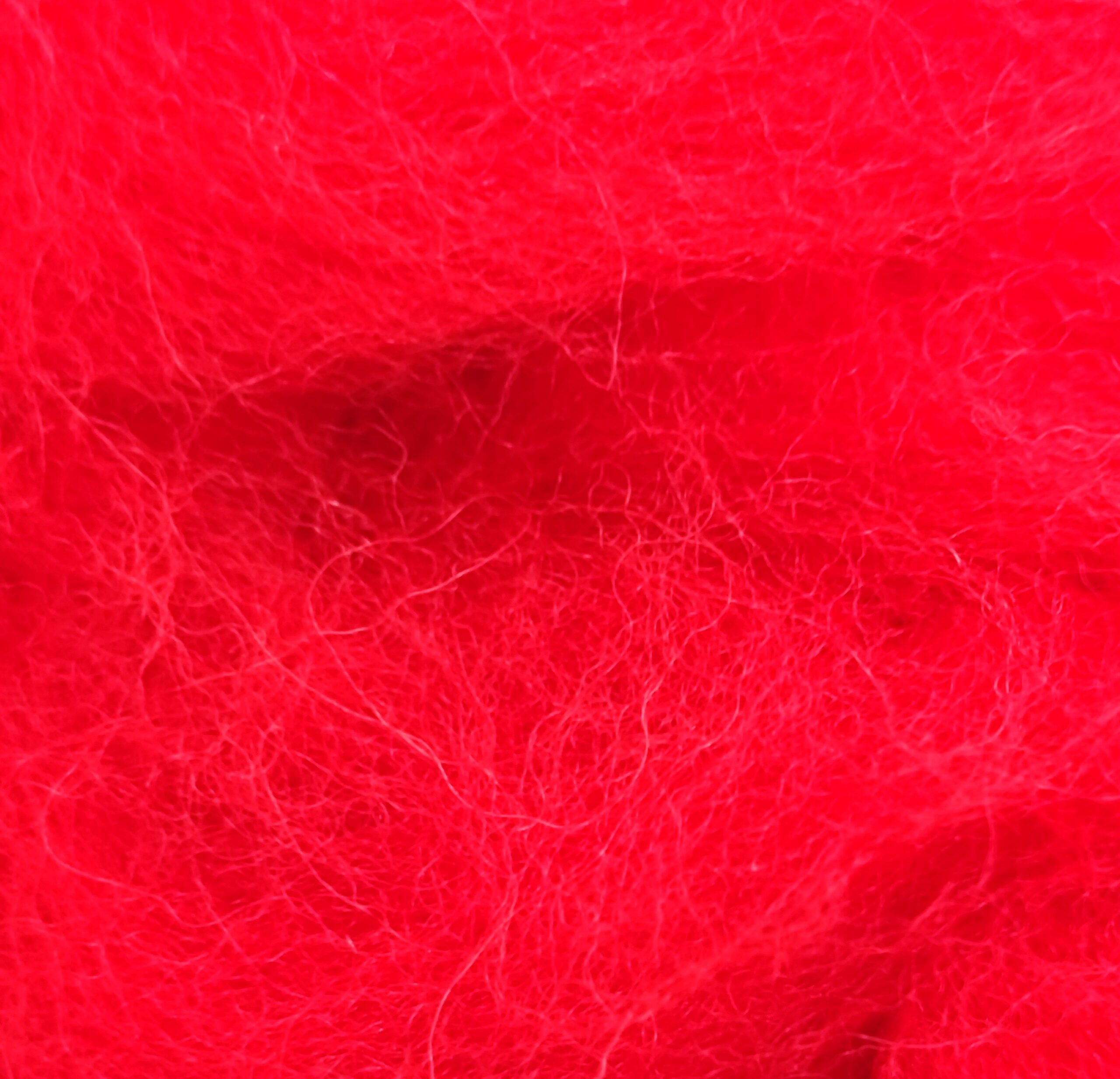 Μαλλί Merino για felt κόκκινο 10,8gr για χειροτεχνία