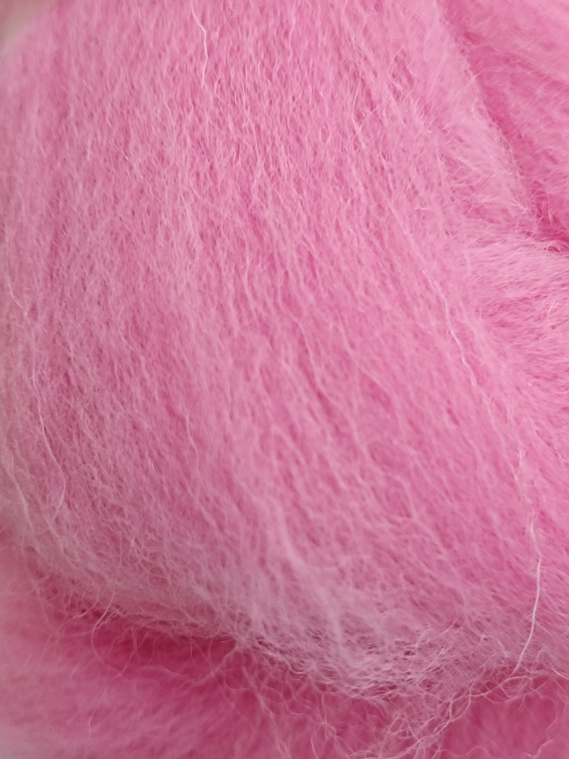 Μαλλί Merino για felt ροζ ανοιχτό 10,8gr για λεπτομέρειες felting