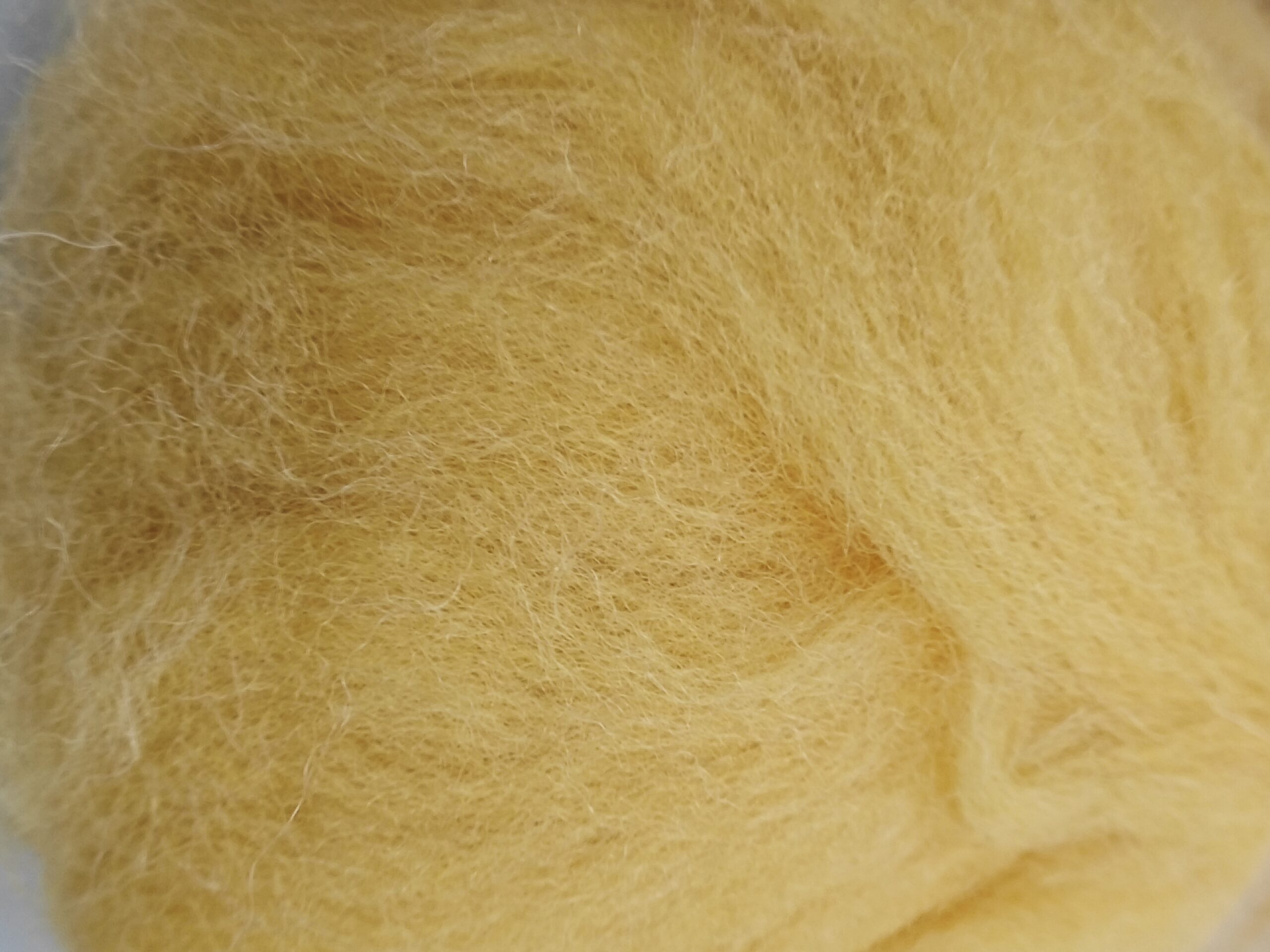 Μαλλί Merino για felt ώχρα 10,8gr για φυσικές αποχρώσεις