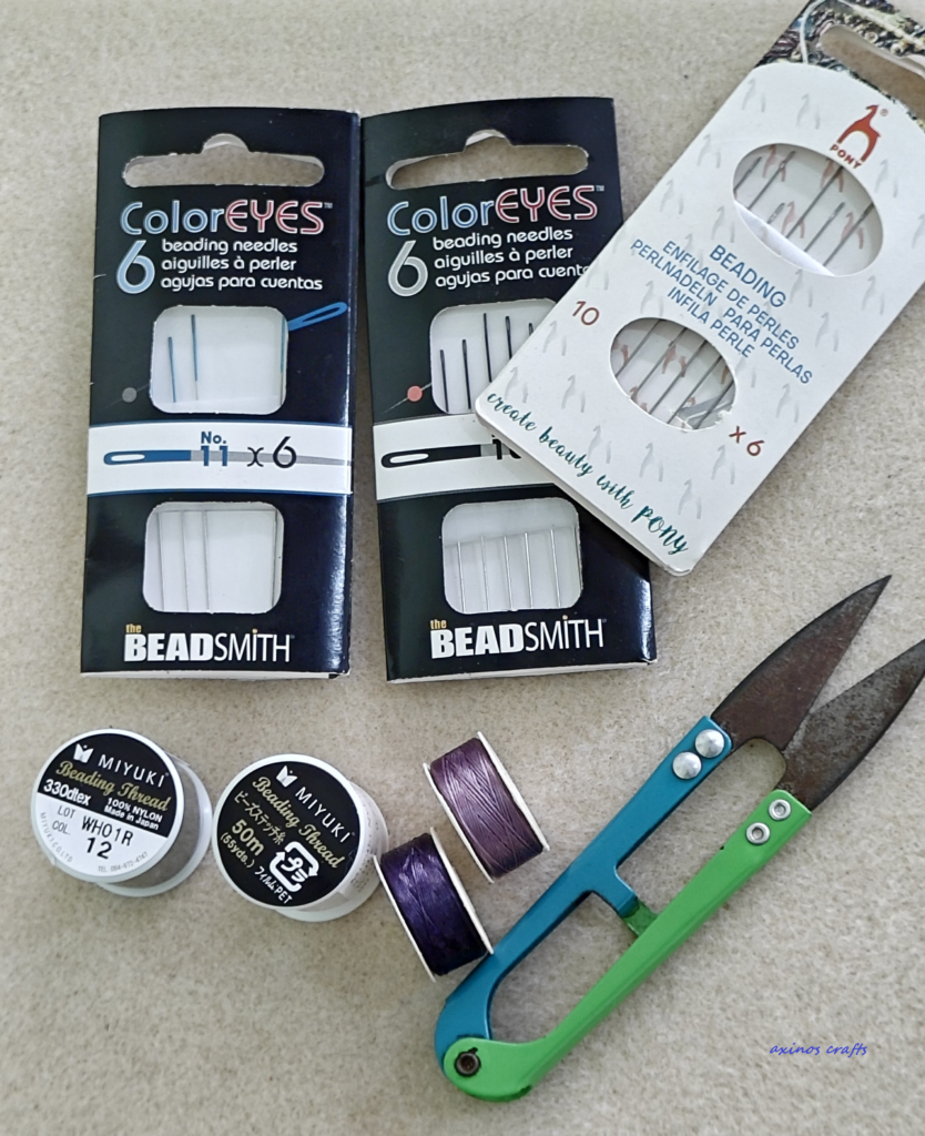 βελόνα και νήμα για miyuki