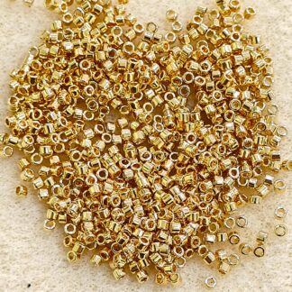 miyuki delica 11/0 DB0031 - 24K gold plated metallic