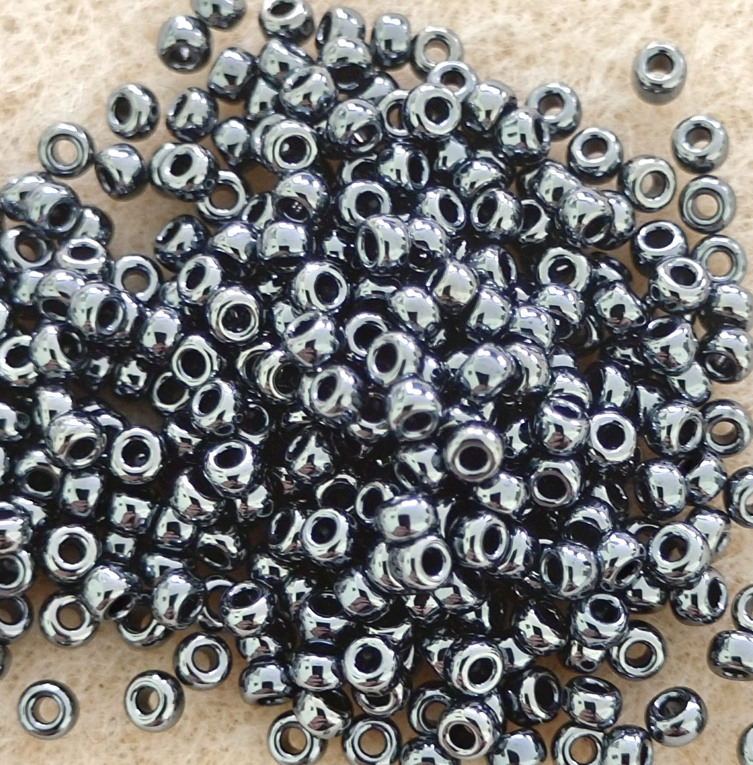 Miyuki Round Rocailles 11/0 Ιαπωνικές χάντρες MR11/451 Gunmetal