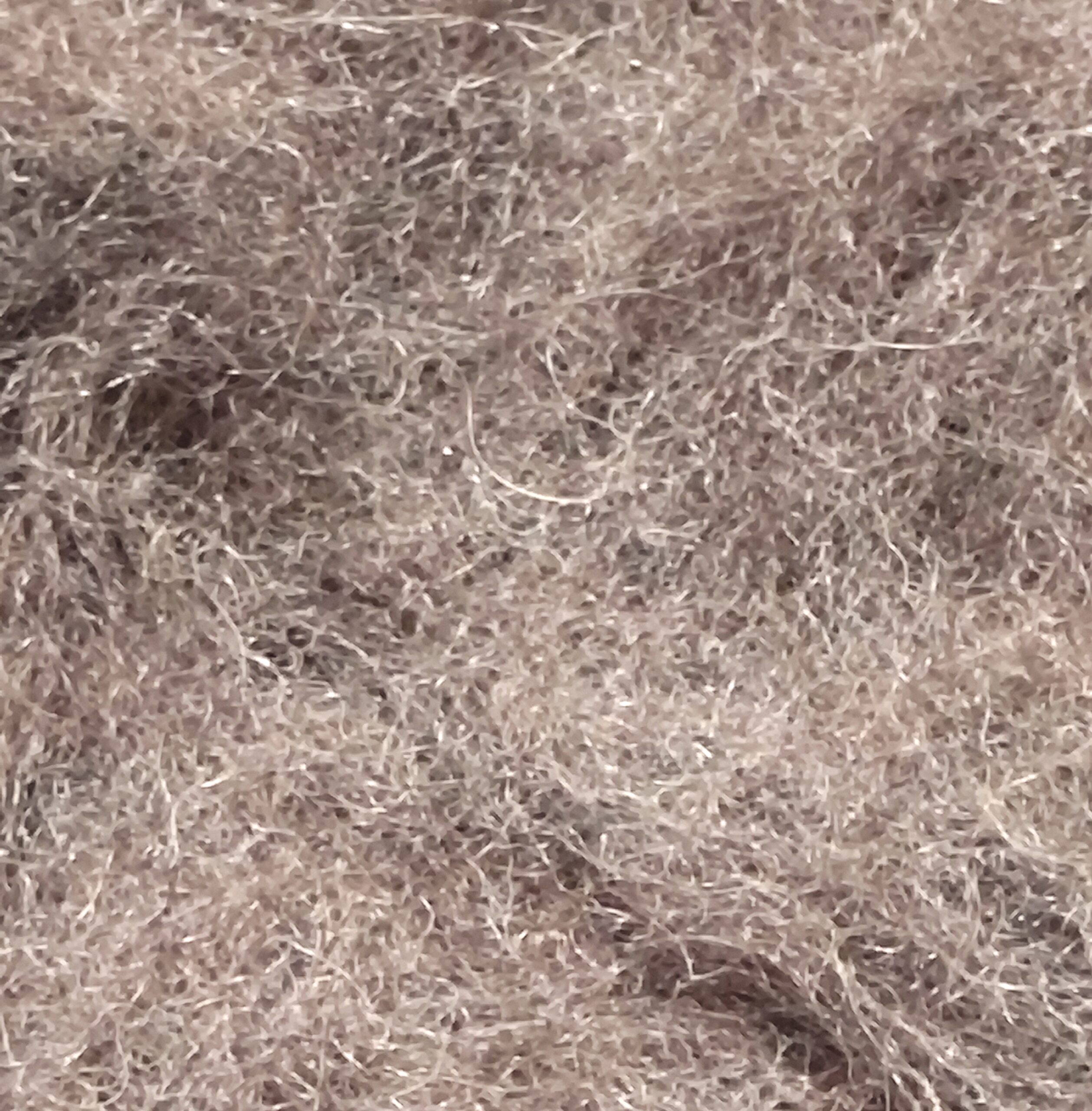 Μη λαναρισμένο μαλλί Merino για Needle Felting 10 g σε κλασική καφέ απόχρωση.
