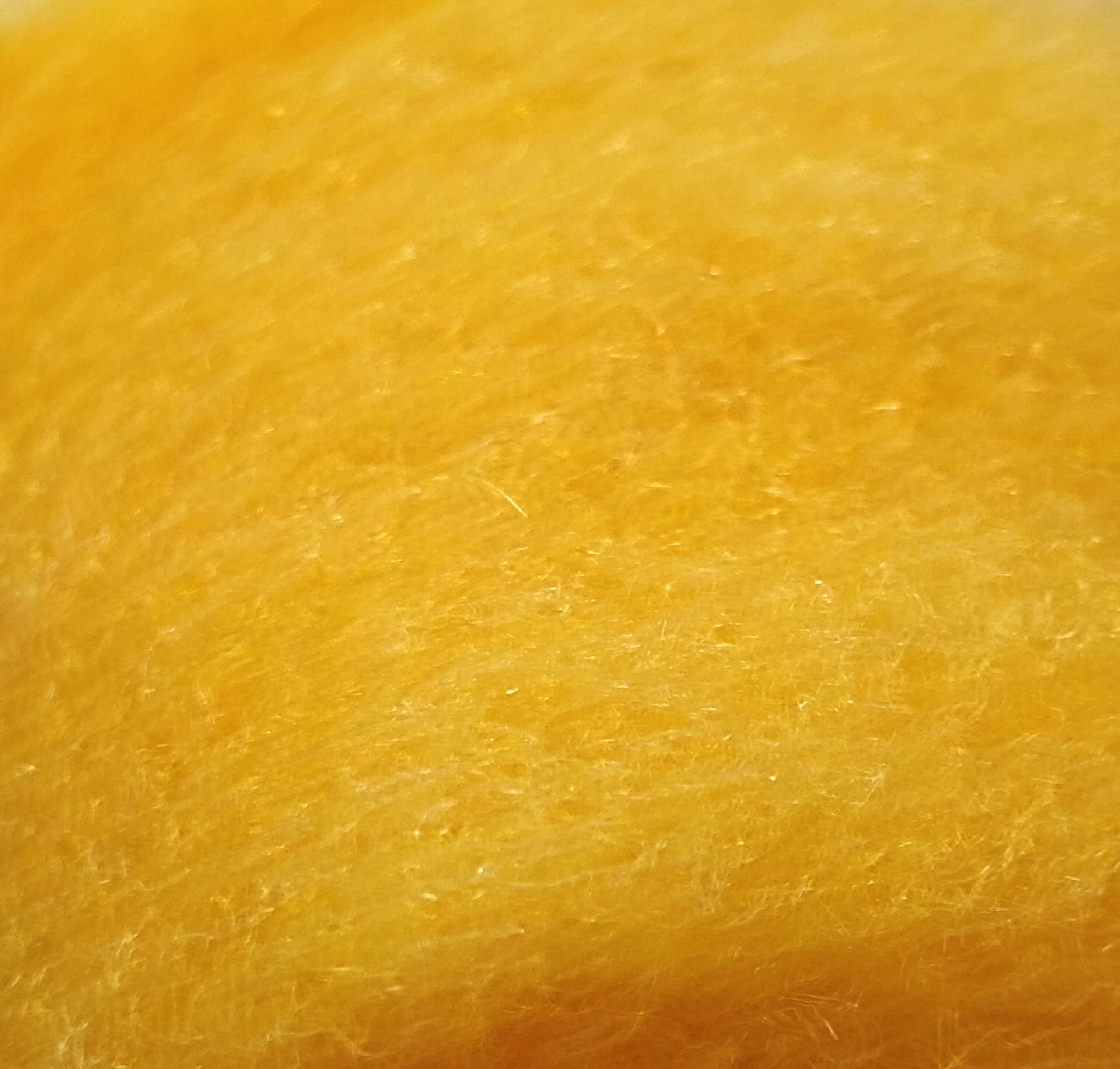 Λαναρισμένο μαλλί Merino για Needle Felting 5 g σε φωτεινή πορτοκαλί απόχρωση